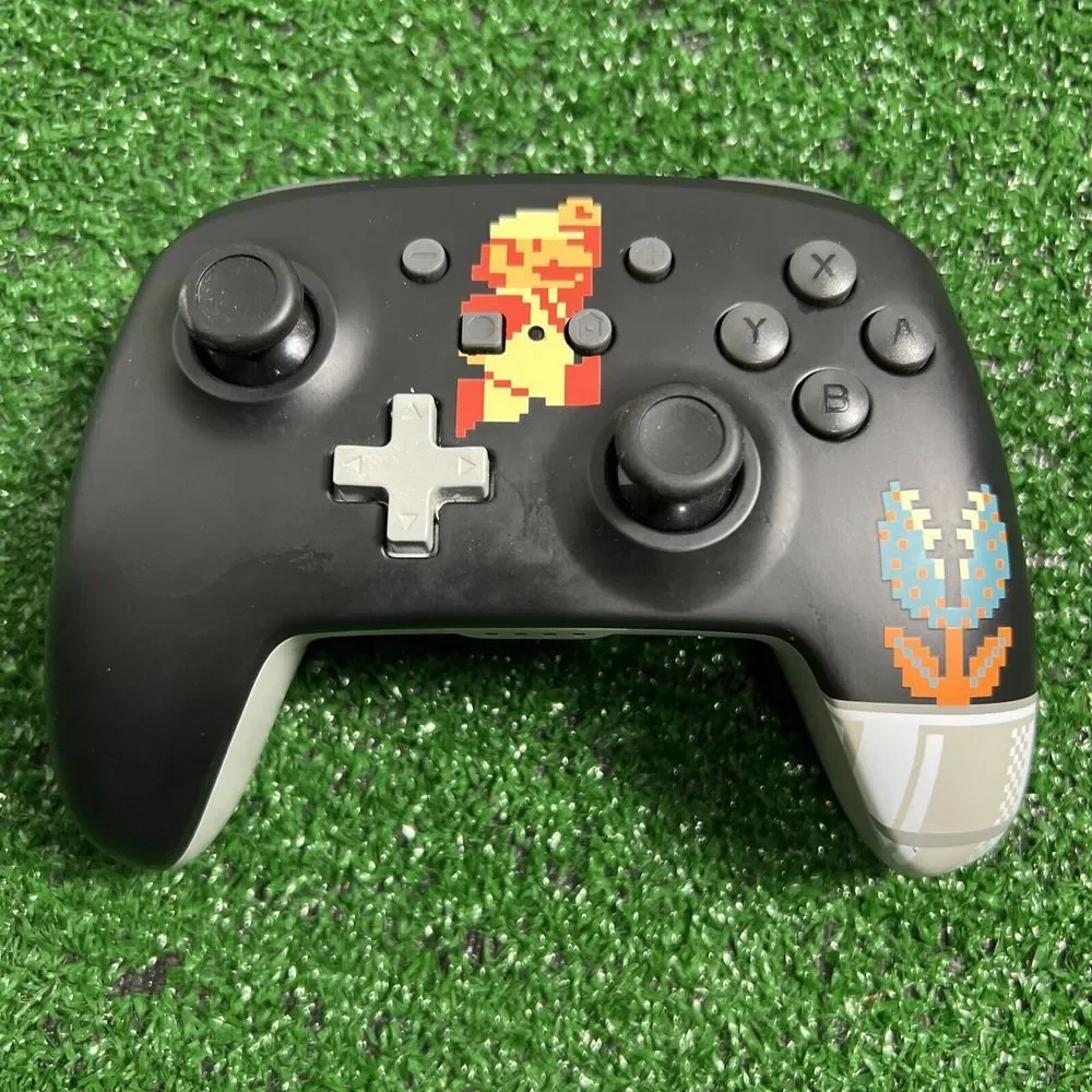 Power A Retro 8-Bit Super Mario Wireless Controller Nintendo Switch‎ NO COVER